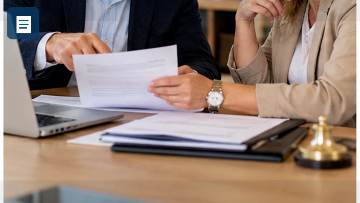 Dossier de fiches de paie étrangères et calculatrice sur un bureau
