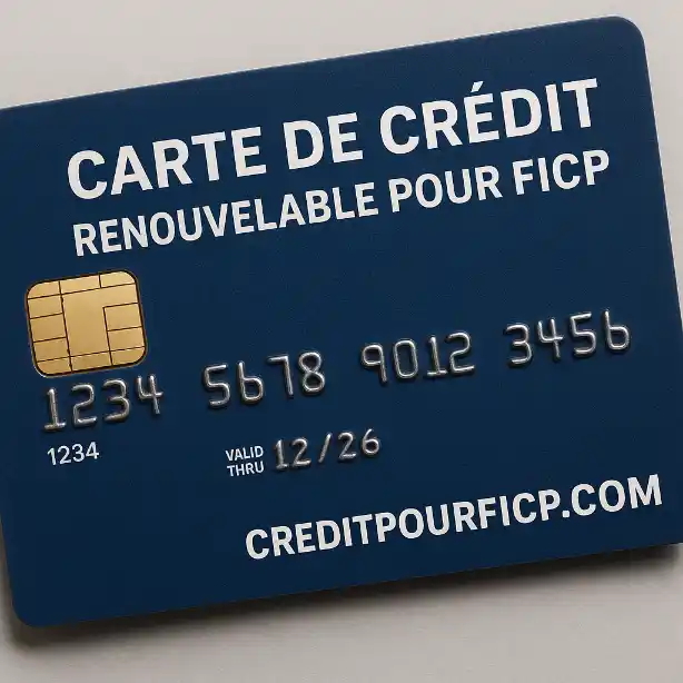 Carte de crédit posée sur un relevé de compte avec calculatrice