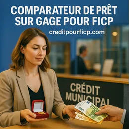 COMPARATEUR DE PRÊT SUR GAGE POUR FICP