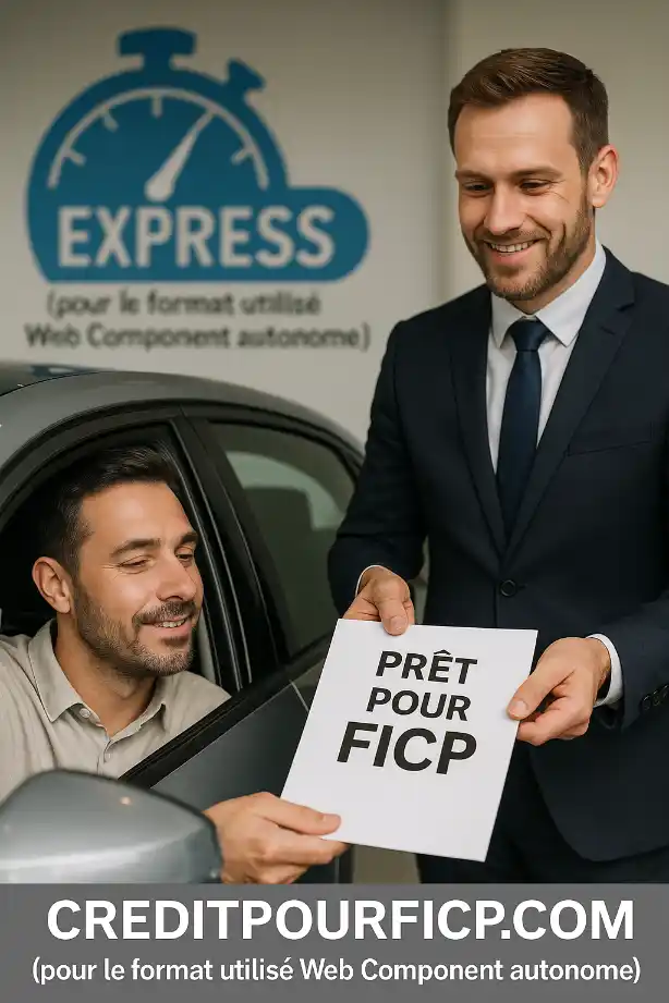 MINI-PRÊT RAPIDE INSTANTANÉ POUR FICP