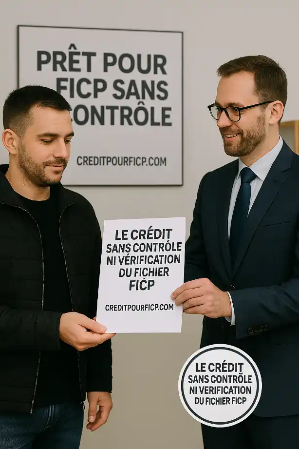 CRÉDIT SANS CONTRÔLE NI VÉRIFICATION FICP